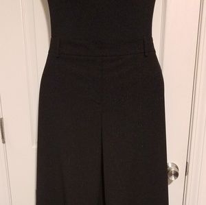 Long (tall) Black Wide Leg Pant - Sz 22